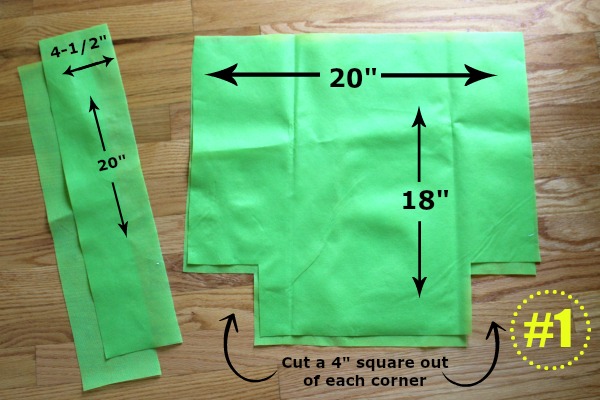 DIY REUSABLE GROCERY BAG