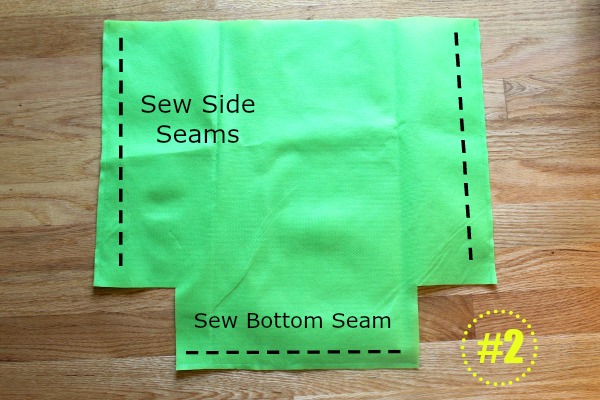 How to sew a reusable grocery tote bag