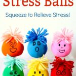 Make your own stress balls using balloons and flour