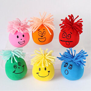 Homemade stress balls made from balloons