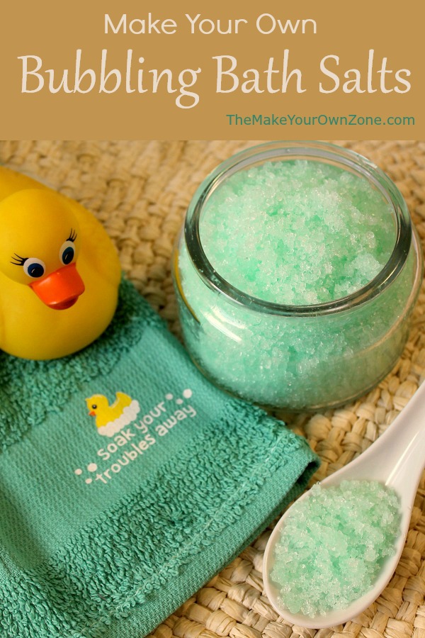 How to make homemade bubble bath salts