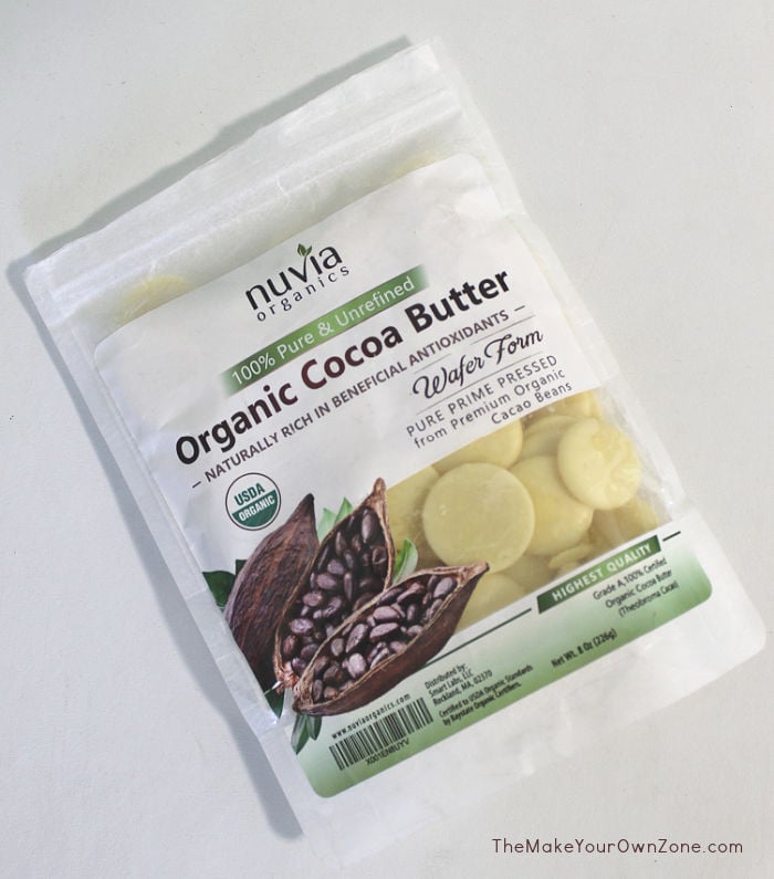 cocoa butter to make homemade chocolates