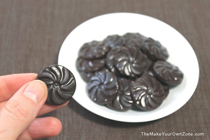 homemade chocolates made with agave