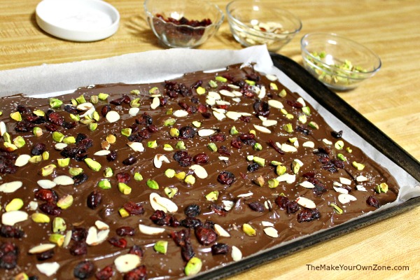 How to make dark chocolate bark