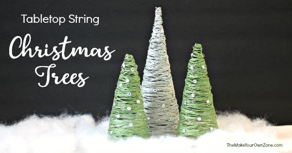 How To Make A String Christmas Tree - The Make Your Own Zone