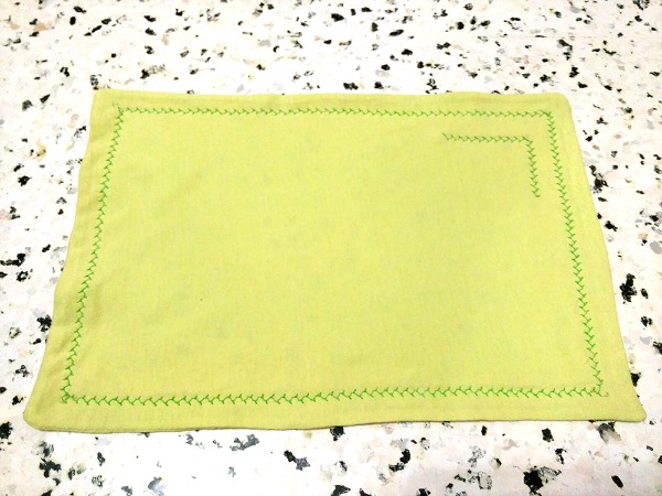 How to sew a cloth napkin