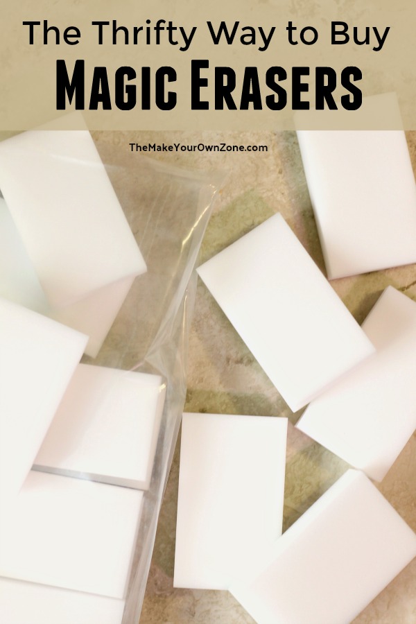 DIY Hack to make homemade magic erasers