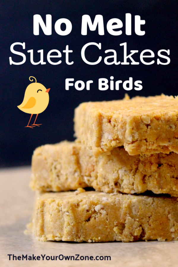 No Melt Suet Cakes For Birds