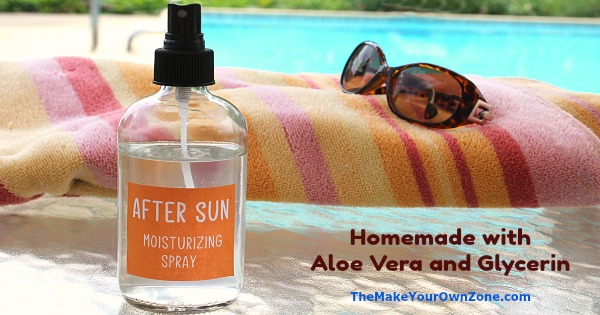 DIY After Sun Moisturizing Spray