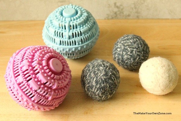 reusable washer balls and reusable homemade dryer balls