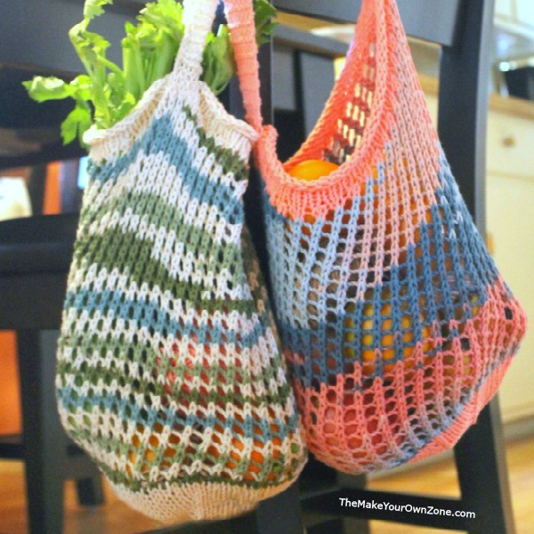 String Market Bag Knitting Pattern