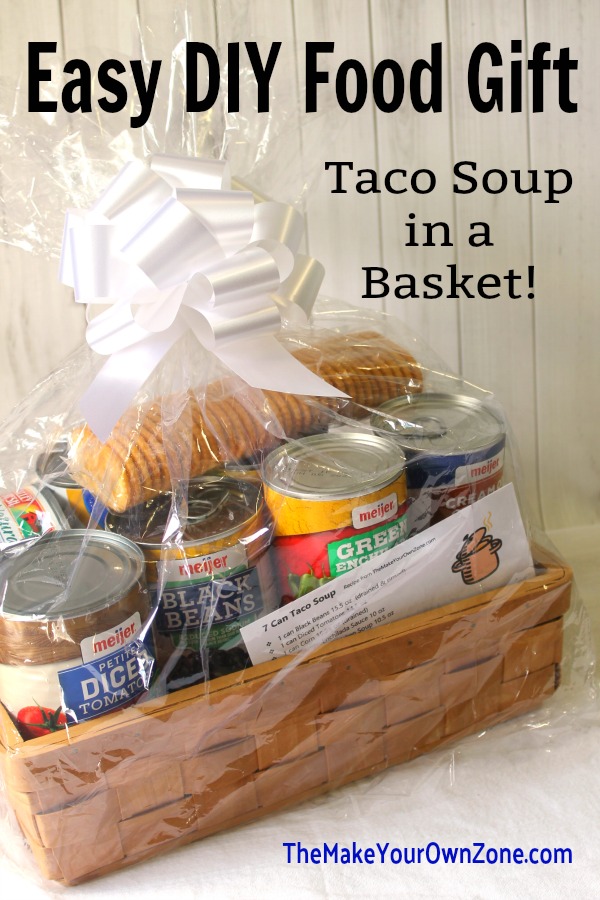 How to give taco soup as a gift