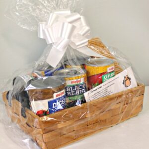 DIY taco soup gift basket