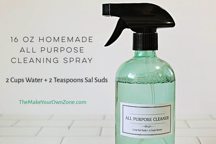 homemade sal suds cleaning spray recipe