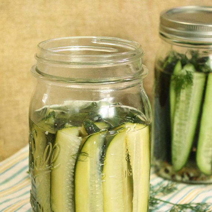 Make Your Own Dill Pickles