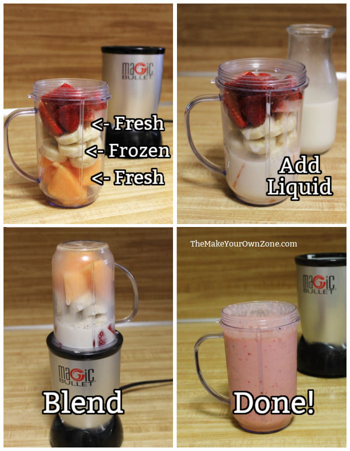 How to Use a Magic Bullet for Smoothies - Cooking with Tyanne