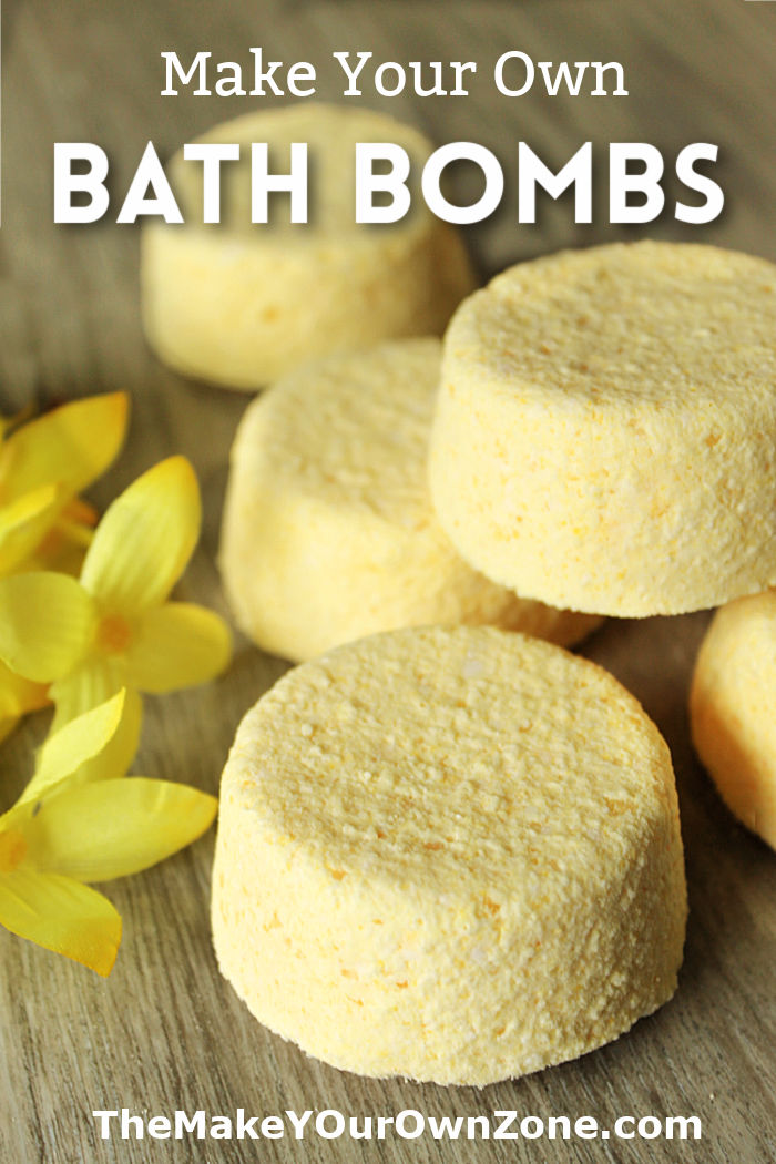 Homemade bath bombs
