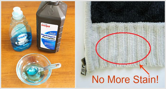 Homemade stain remover