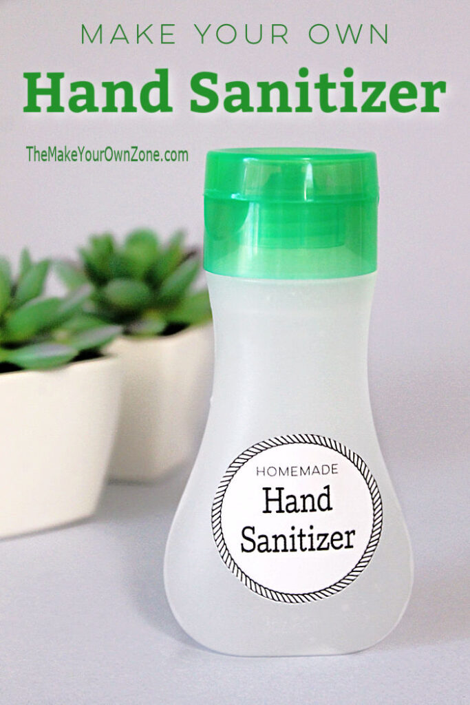 homemade hand sanitizer