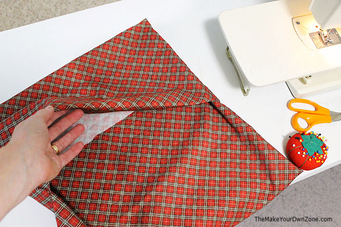 Sewing an envelope pillow slip cover
