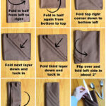 Napkin Folding Steps
