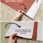making a pillow cover