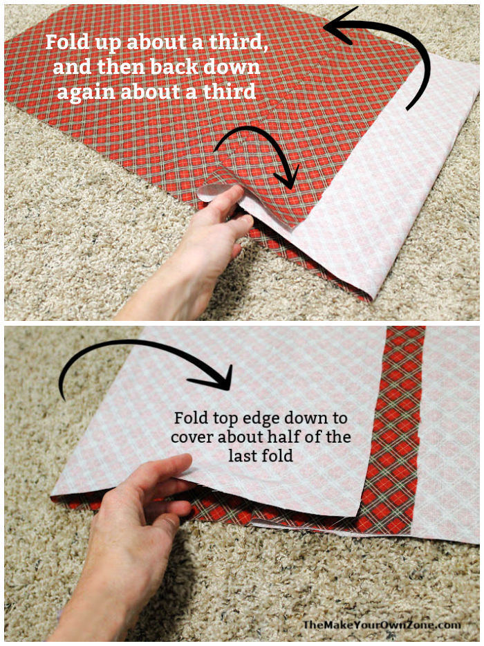 Make A Christmas Holiday Pillow Cover The Make Your Own Zone