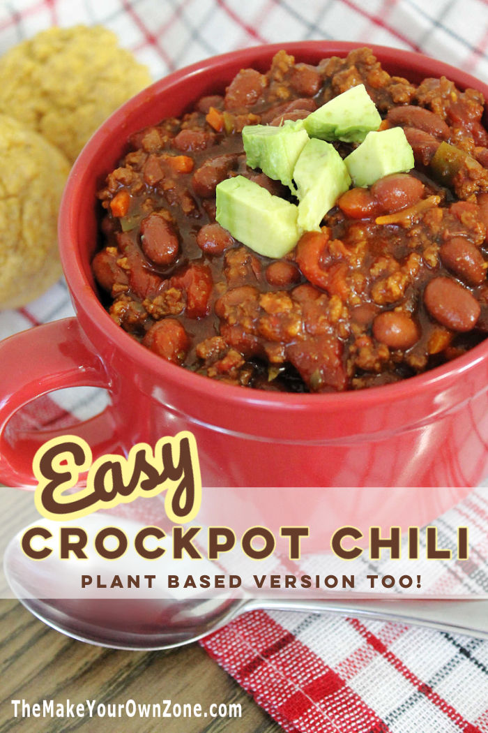 Easy crockpot chili recipe