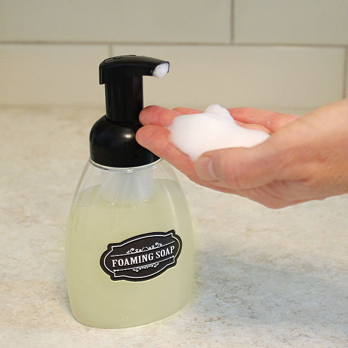 DIY Thieves Oil Foaming Hand Soap