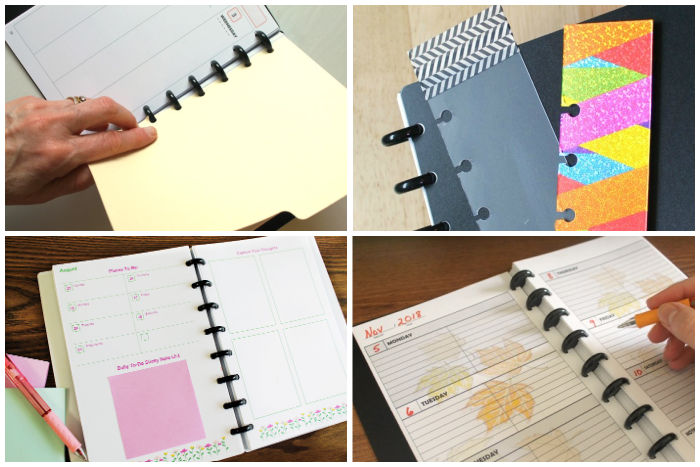 Accessories for DIY planners