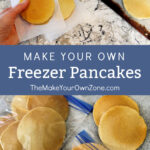 Homemade freezer pancakes