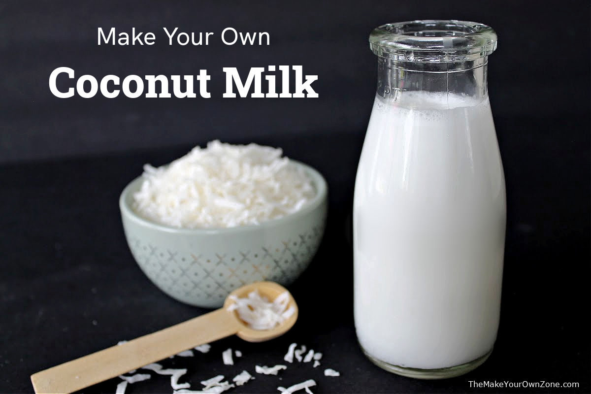 Make Your Own Coconut Milk