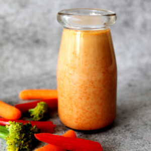 Thai coconut curry sauce in a bottle