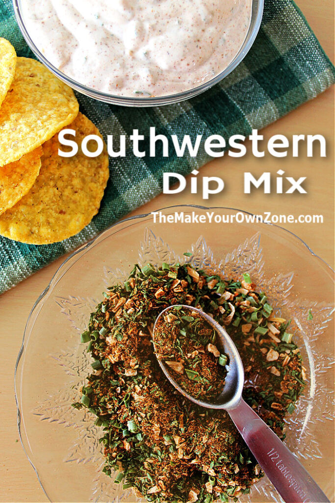 Southwestern dip mix