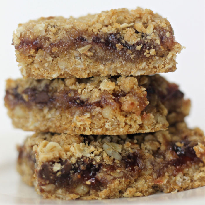 Oatmeal Jam Bars