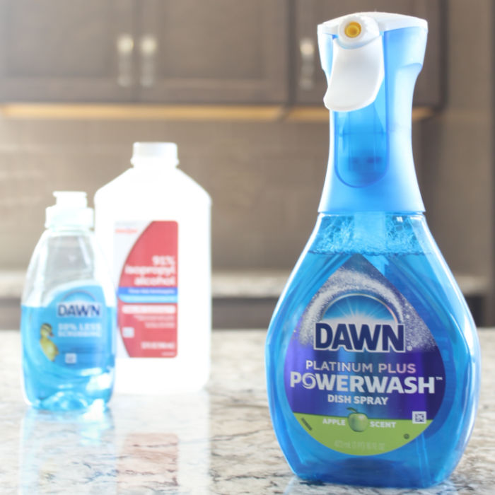 Homemade Dawn powerwash spray