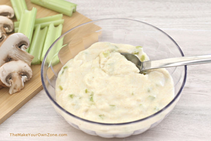 Homemade condensed cream soup substitute