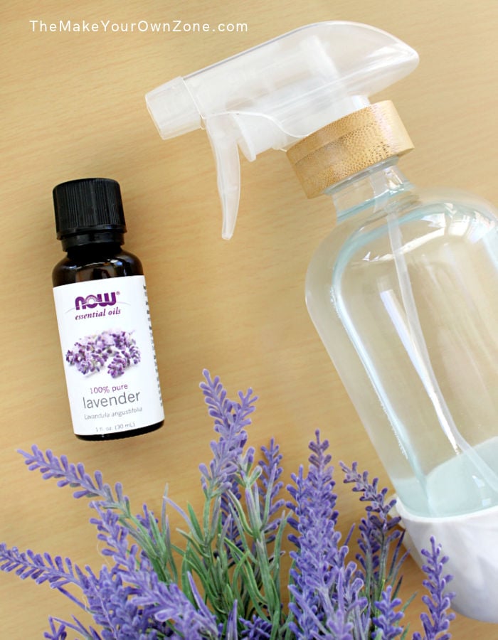 lavender essential oil used for homemade cleaning